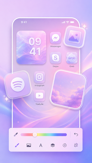 Themes: Wallpapers & Widgets Screenshot 1