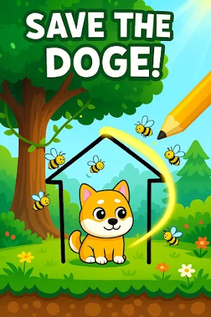 Save The Dog: Draw & Rescue Screenshot 0