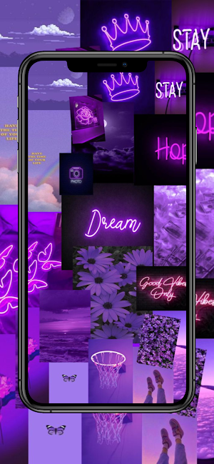 4k Purple Wallpaper 2024 Screenshot 1