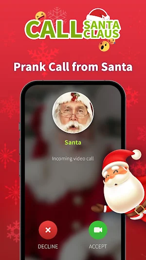 Call Santa Claus - Prank Call Screenshot 0