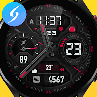 SH043 Watch Face, WearOS watch