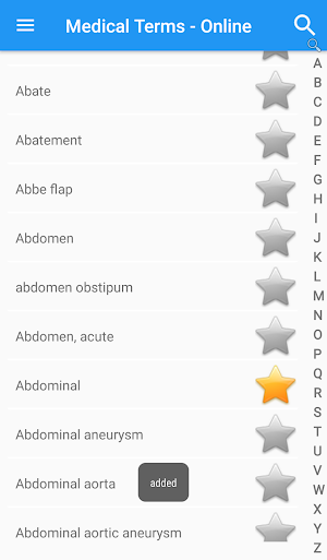 Medical Terminology - comprehensive dictionary Screenshot 0