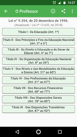 LDB 2020 - Diretrizes e Bases da Educação Nacional Screenshot 2