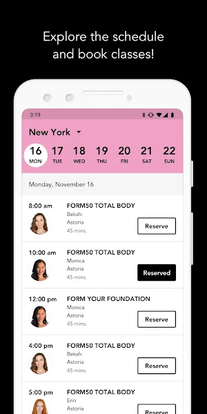 FORM50 Fitness Screenshot 2