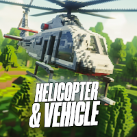 Helicopter & Vehicle Minecraft