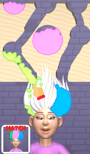 Hair Color 3D Screenshot 3