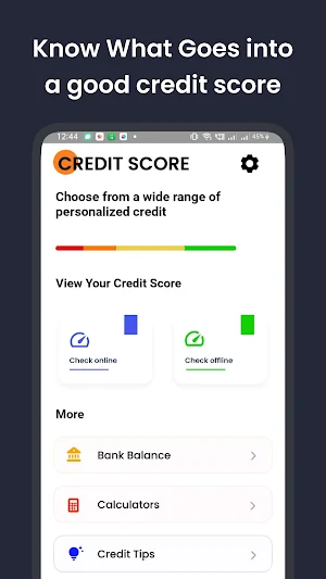 Check Credit Score and Report Screenshot 1