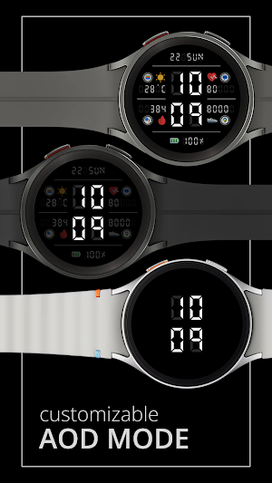 DADAM107 Digital Watch Face Screenshot 3