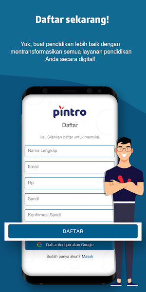 Pintro - Tatakelola Manajemen Pendidikan Screenshot 1