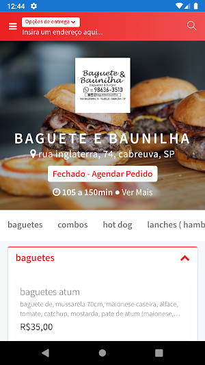 Baguete e Baunilha Screenshot 0