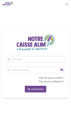 Mon Compte Alim’ Screenshot 1