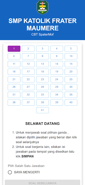 SMP KATOLIK FRATER MAUMERE Screenshot 0