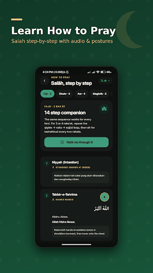 Deen 24: Muslim Prayer App Screenshot 2