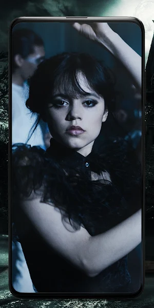 Wednesday Addams Wallpaper 4K Screenshot 1