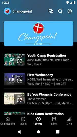 Changepoint Church - US Screenshot 2