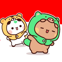 WASticker - BubuDudu Brownie