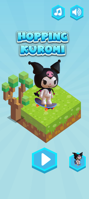Hopping Kuromi Screenshot 0