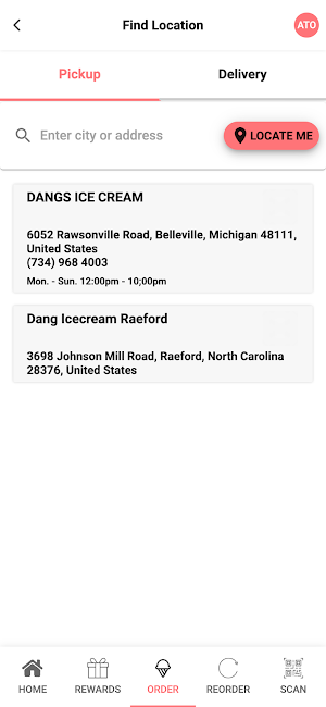 Dangs Ice Cream Screenshot 1