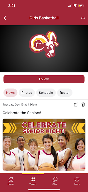 Crosspoint Athletics Screenshot 3