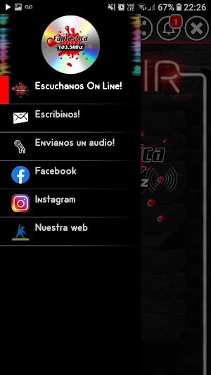 Fantastica Bolivar 103.5 Screenshot 0