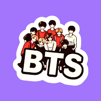 BTS Funny Stickers