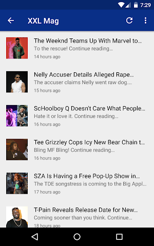 Hip Hop - Rap News RSS - Albums, Concerts, Artists Screenshot 2