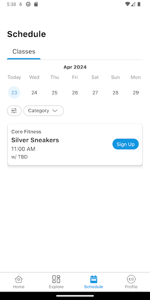 Core Fitness Scranton Screenshot 2