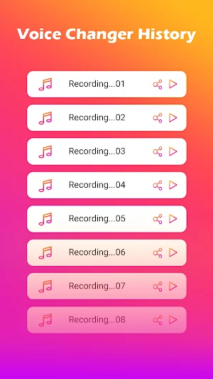 Voice Changer -AI Voice Effect Screenshot 3
