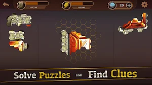 Detective & Puzzles - Mystery Jigsaw Game Screenshot 1