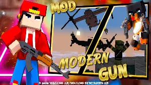 Modern Guns Mod: Weapons MCPE Screenshot 0