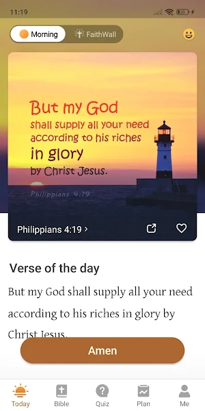 Bible Prayer- KJV+Verse+Audio Screenshot 1