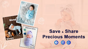 Baby pics free - baby photo editor Screenshot 1