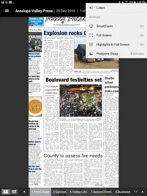 Antelope Valley Press E Edition Screenshot 2