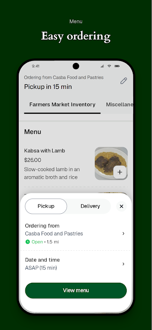 Casba Food and Pastries Screenshot 2