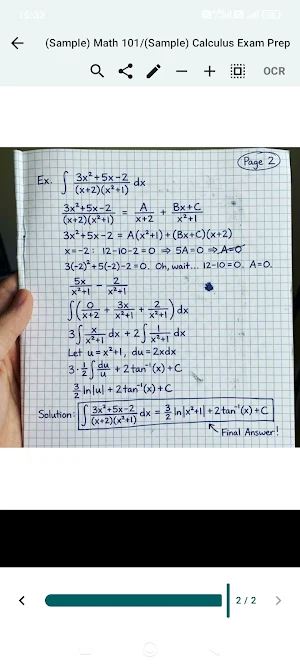 Lecture Notes PDF Scanner Screenshot 3