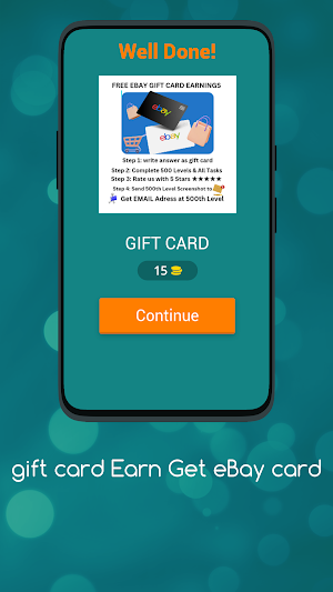 gift card Earn Get eBay card Screenshot 0