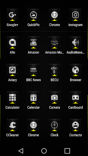 Finished Yellow Icon Pack Screenshot 3