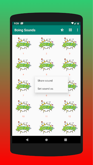 Cartoon Boing Sounds Screenshot 1