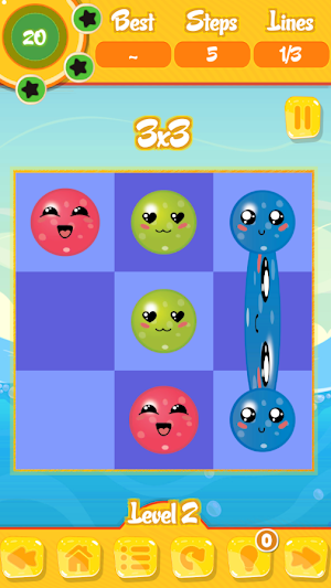 Draw Ball Nada Lines Screenshot 1