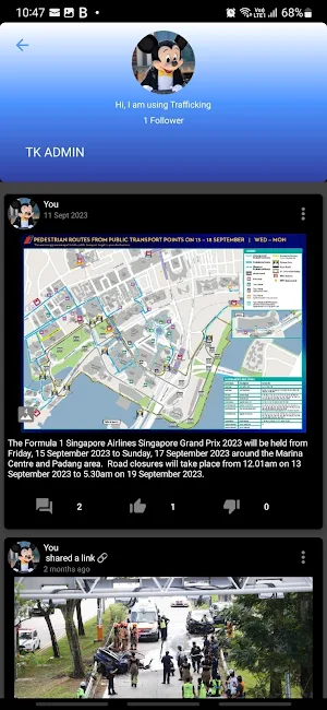 Singapore TrafficKing Screenshot 2