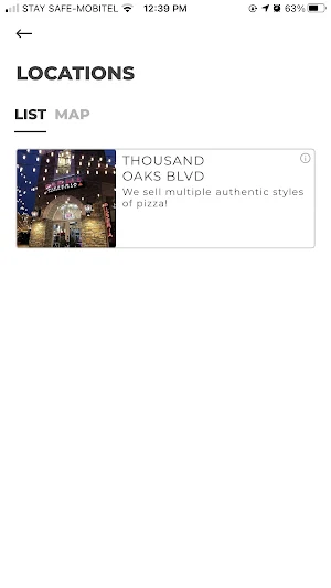 Parma Pizzeria Screenshot 1