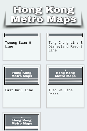 Hong Kong Metro Maps Screenshot 2
