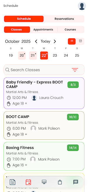 Martial Arts & Fitness Screenshot 0