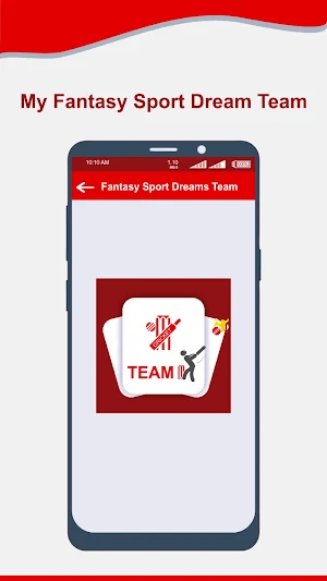My Fantasy Sport Dream Team Screenshot 0
