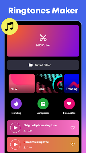 MP3 Cutter: Ringtones Maker Screenshot 2