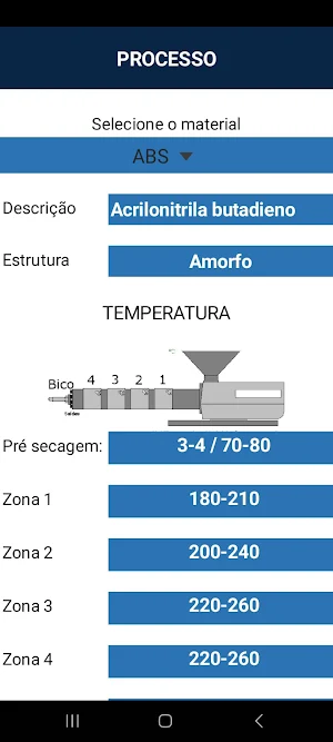 Injeção de Plástico Screenshot 1