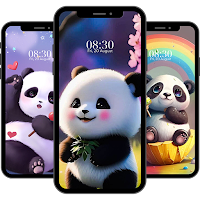 Cute Sweet Panda Wallpaper HD