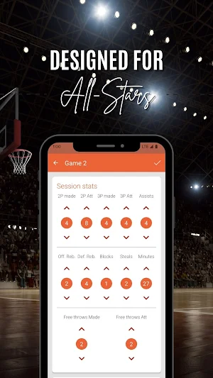 Basketball Companion Stats Screenshot 1