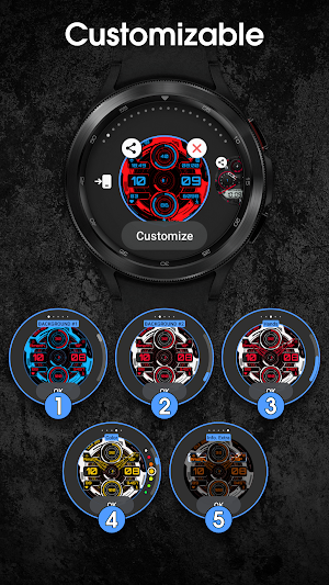 PRADO X139 - Hybrid Watch Face Screenshot 3