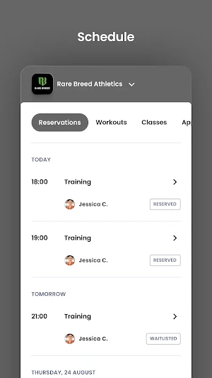 Rare Breed Athletics Screenshot 2